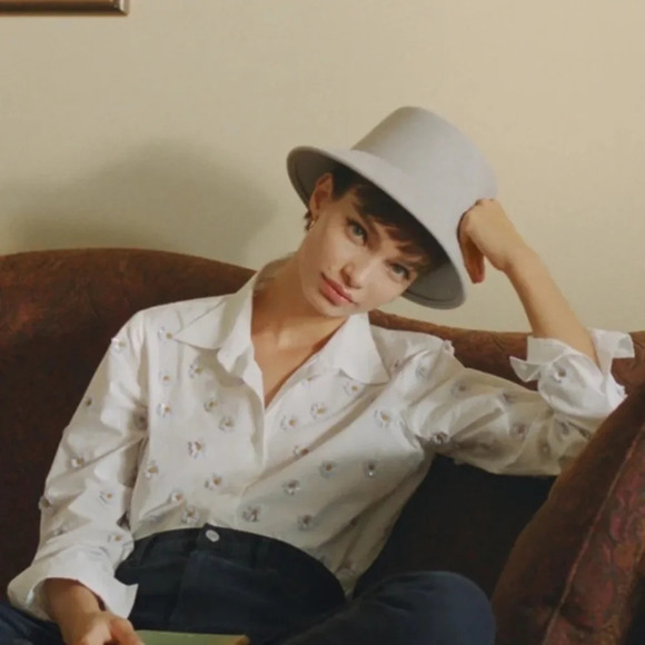 Anthropologie Lilli Felt Bucket Hat - Picture 3 of 4